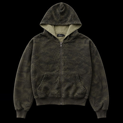 THERMAL CAMO ZIP UP
