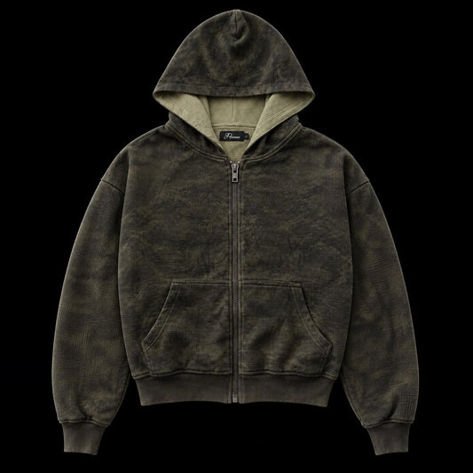 THERMAL CAMO ZIP UP
