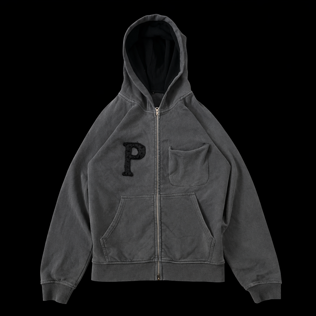 PATCH ZIP UP