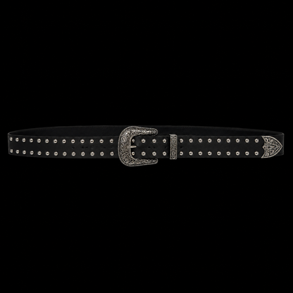 ROXY STUDDED LOW RISE SHORTS (BELT INCLUDED)