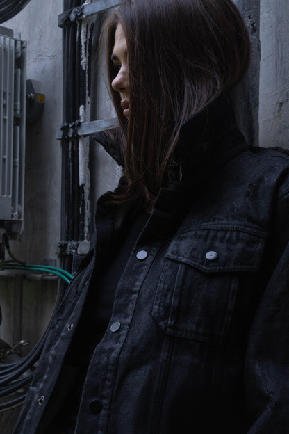 WAX DENIM JACKET