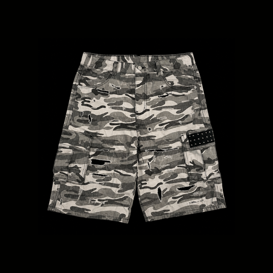 SNOW CAMO SHORTS
